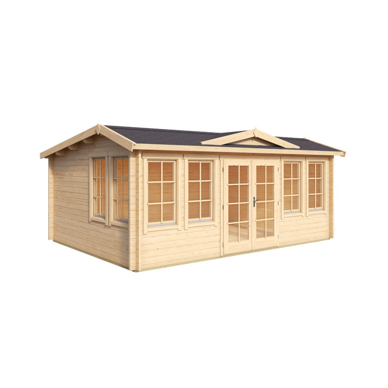 Lasita Balmoral Premium Log Cabin With Tempered Double Glazing (44mm)