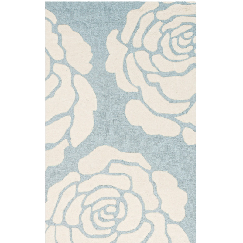 Tapis en laine touffeté à la main Cannen, Rectangle 6 pi x 9 pi