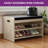 6 Pair PU Shoe Bench With Handle-619863628