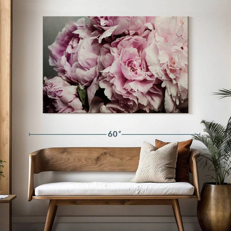 Harnek pivoines à gogo, H 34 po x l 51 po