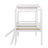 Alhed Twin Size House Loft Bed with Slide, Blackboard and Light Strip on the Roof-2059199014