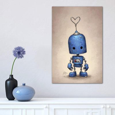 Blue by Matt Dixon - Wrapped Canvas Print