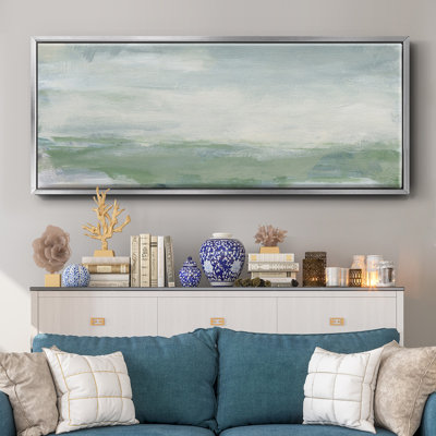 Bord de mer I - toile encadrée