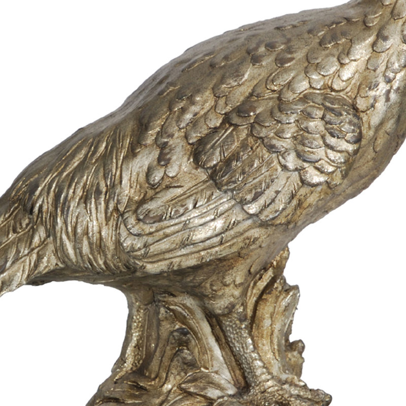 Figurine de faisan en résine