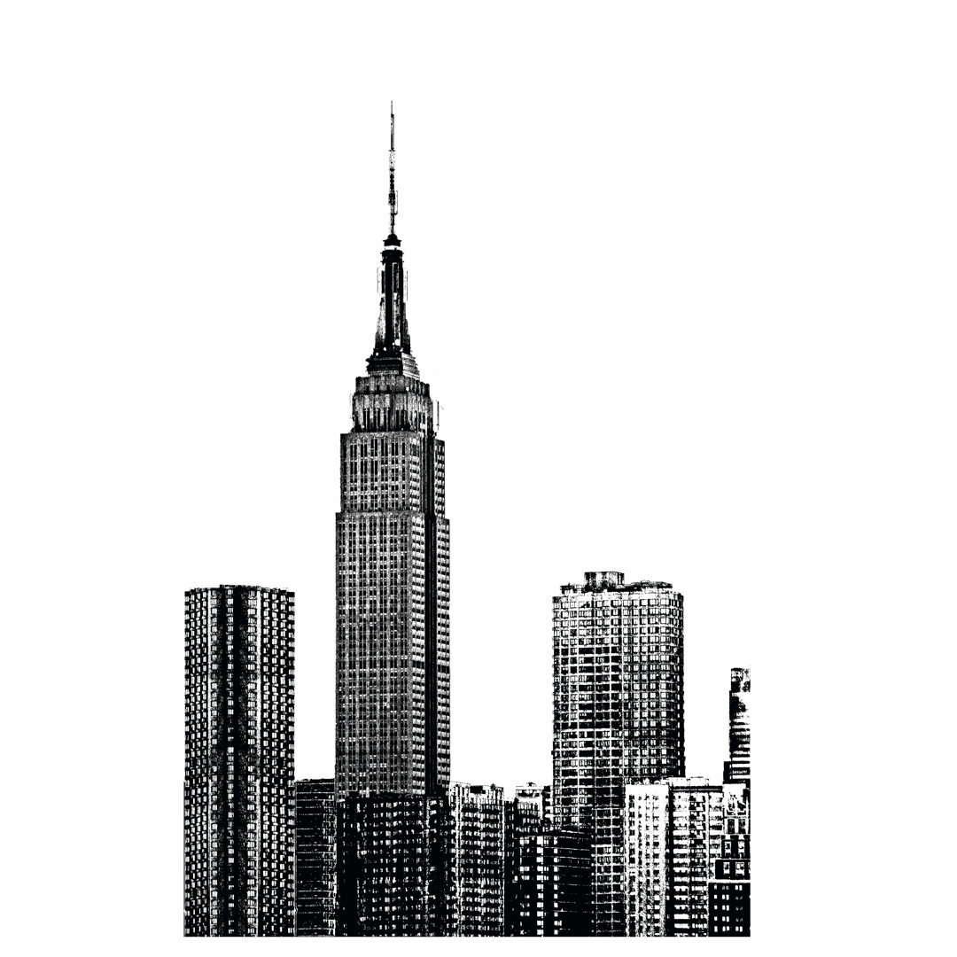 Leinwandbild NYC in Pure B&W XVIII