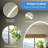 Café Modern Oval Bathroom Frameless Vanity Mirror | Pivoting (Tilts) and Beveled Edge Wall Mirror-14287698-14287697