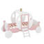 Lit simple de style princesse avec couronne-654245818