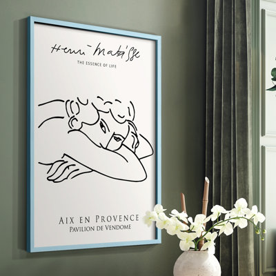 Matisse LXVI Framed Print - Solid Wood