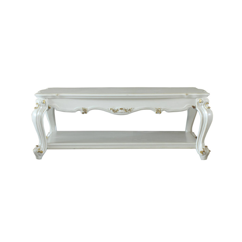 Coffee Table with Bottom Shelf