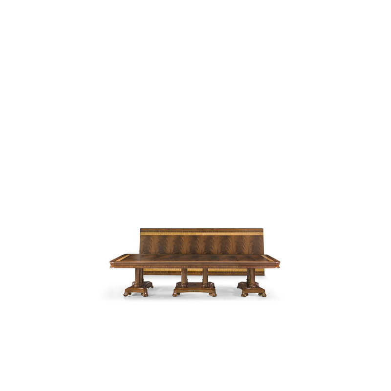 Extra Long Mahogany Dining Table,12-24 Feet Long, Seats 28 People