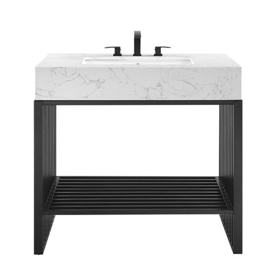 Modway Gridiron 36" Bathroom Vanity