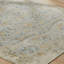 Blooma Wool Oriental Area Rug in Light Blue; Gold; Gray-1857700008