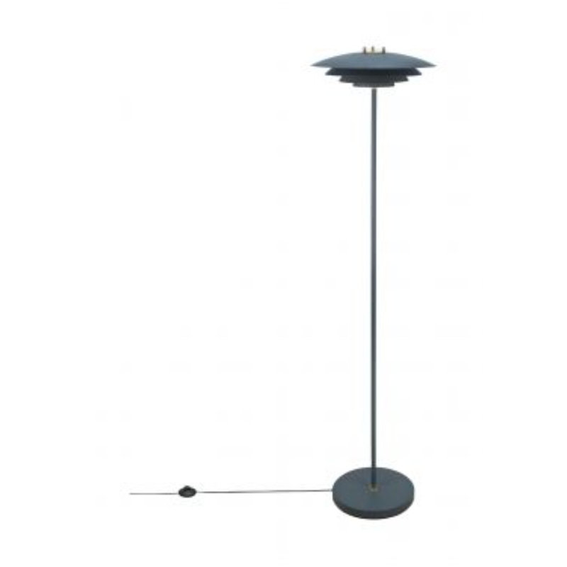150cm Traditional Floor Lamp, Grey, Grey