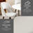Modern Curved Velvet Upholstered Dining Chair (White)-102866058