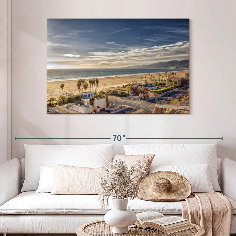 Gillard Santa Monica Beach Coast, 32" H x 48" W