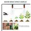 Tente de culture blanche en PVC, serre en acier galvanisé robuste avec ensemble de système de refroidissement par brumisation et 6 bouches d'aération, serre durable pour plantes-92124149-100504715