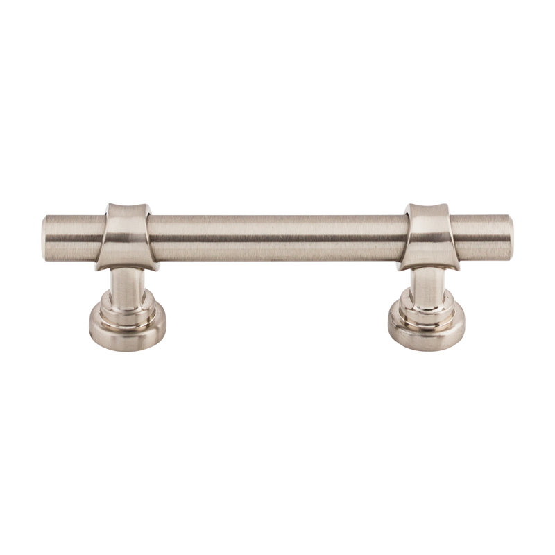 Bit Bar Pull, Brushed Satin Nickel, 3" Center to Center