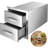14'' Stainless Steel Drop-In Drawers