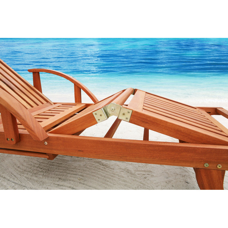 Beard 200cm Long Reclining Eucalyptus Single Chaise