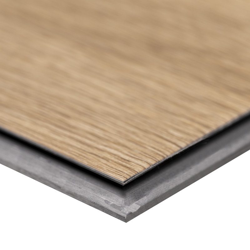 Grovehaven 9 in. x 48 in. 5mm 20mil Waterproof Rigid Core Luxury Vinyl Plank Flooring, Nautical Neutral