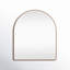 Strophe Solid Wood Arch Wall Mirror