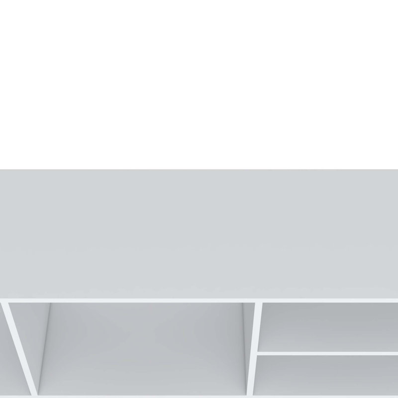 Modern Practical TV Rack with Open Storage for Organizing Multimedia Devices