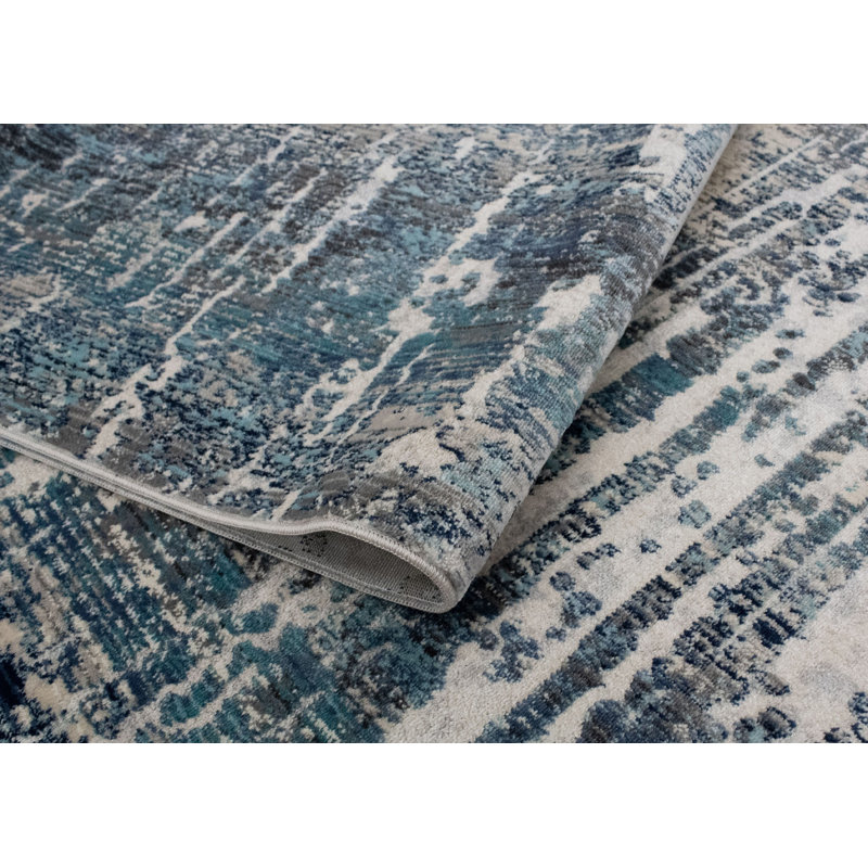 Blazek Abstract Indoor Rug, Runner 1'10" x 6'