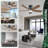 41" Flush Mount Ceiling Fan With Light And Remote/app Control-710461774