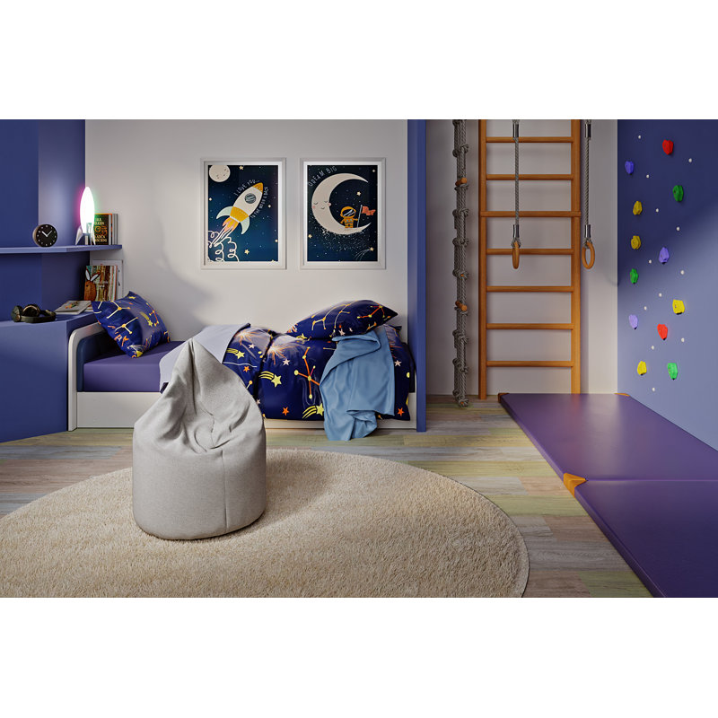 Classic Bean Bag, Light Grey