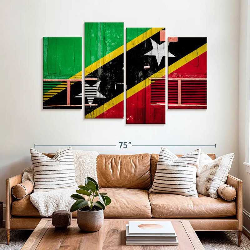 Saint Kitts And Nevis Flag