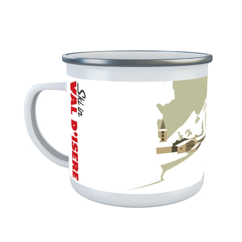 Sky Enamelware Camping Mug