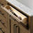 Jaylea 72.05 " W Freestanding Standard Free Standing 2 Double Vanity Bathroom Vanity With Engineered Marble Top