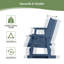 Banc oscillant 3 places en poly Lumber-420136217