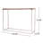 Ovando 43.5'' Console Table