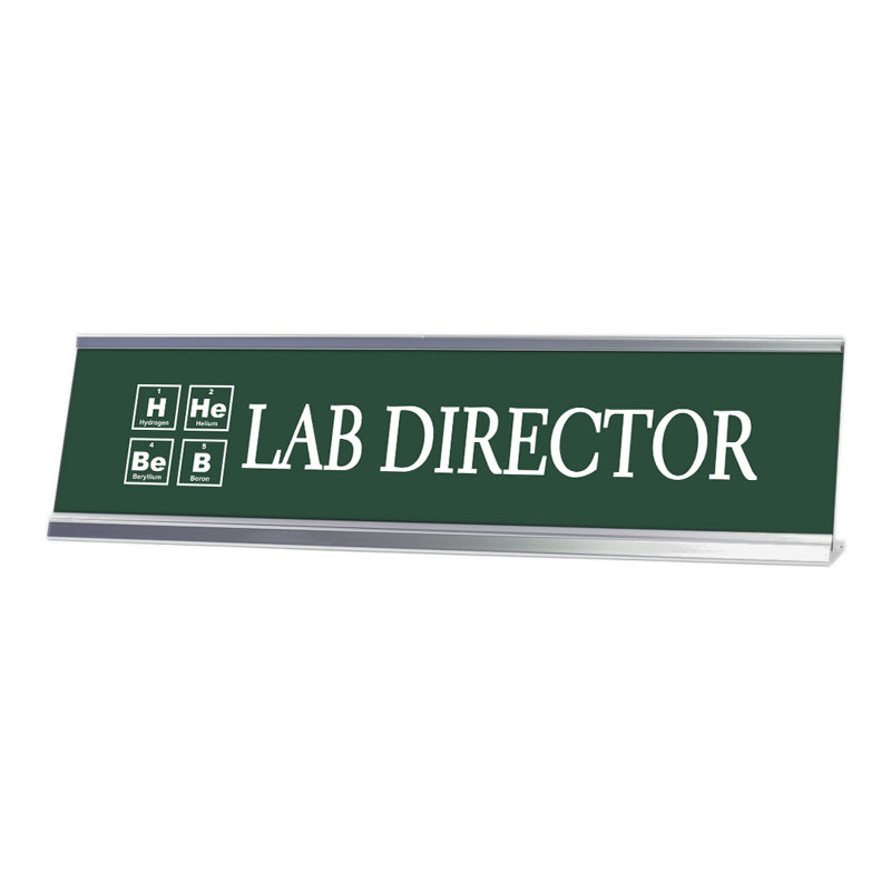Porte-affiche de laboratoire Lab