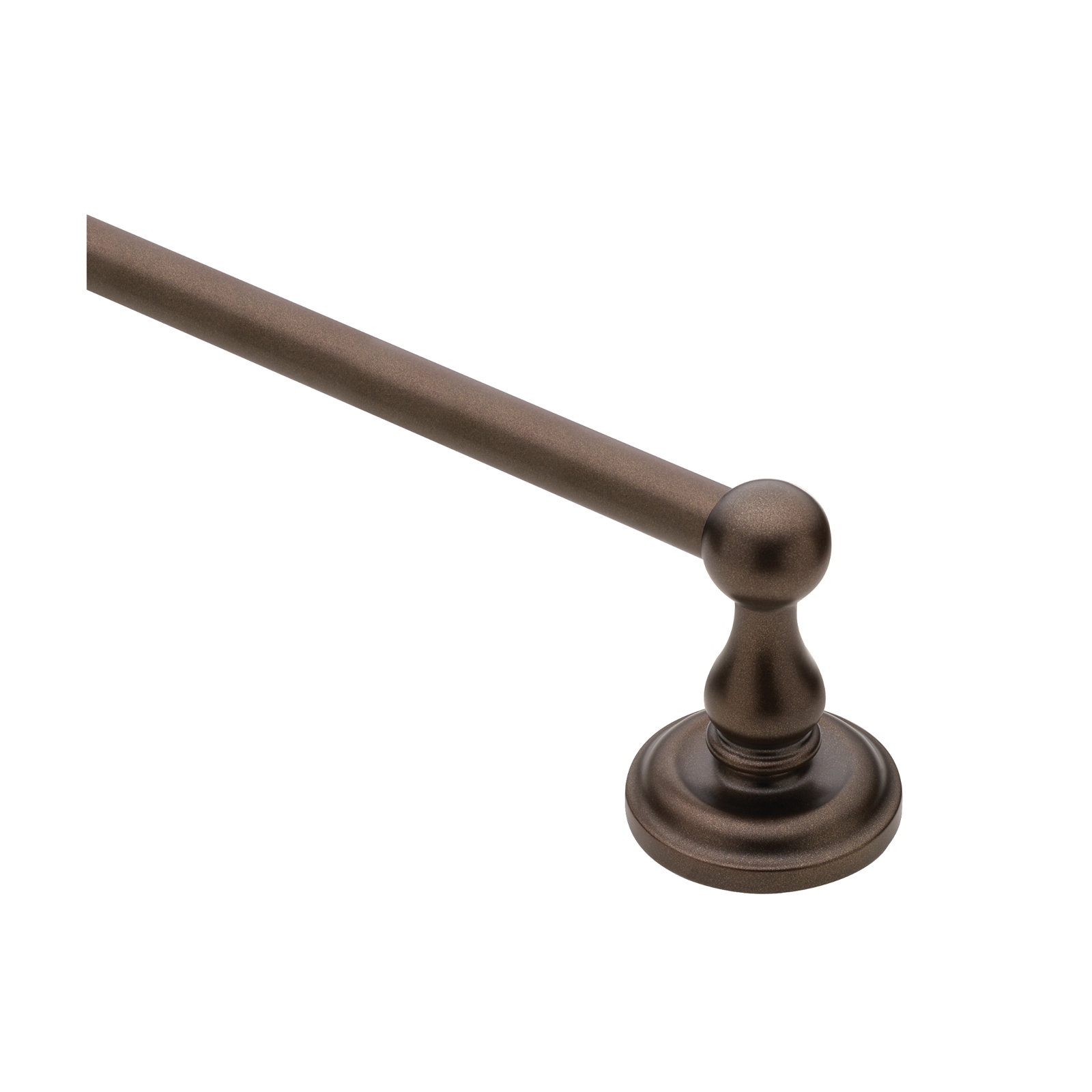 Madison 24" Wall Mounted Towel Bar, Bronze