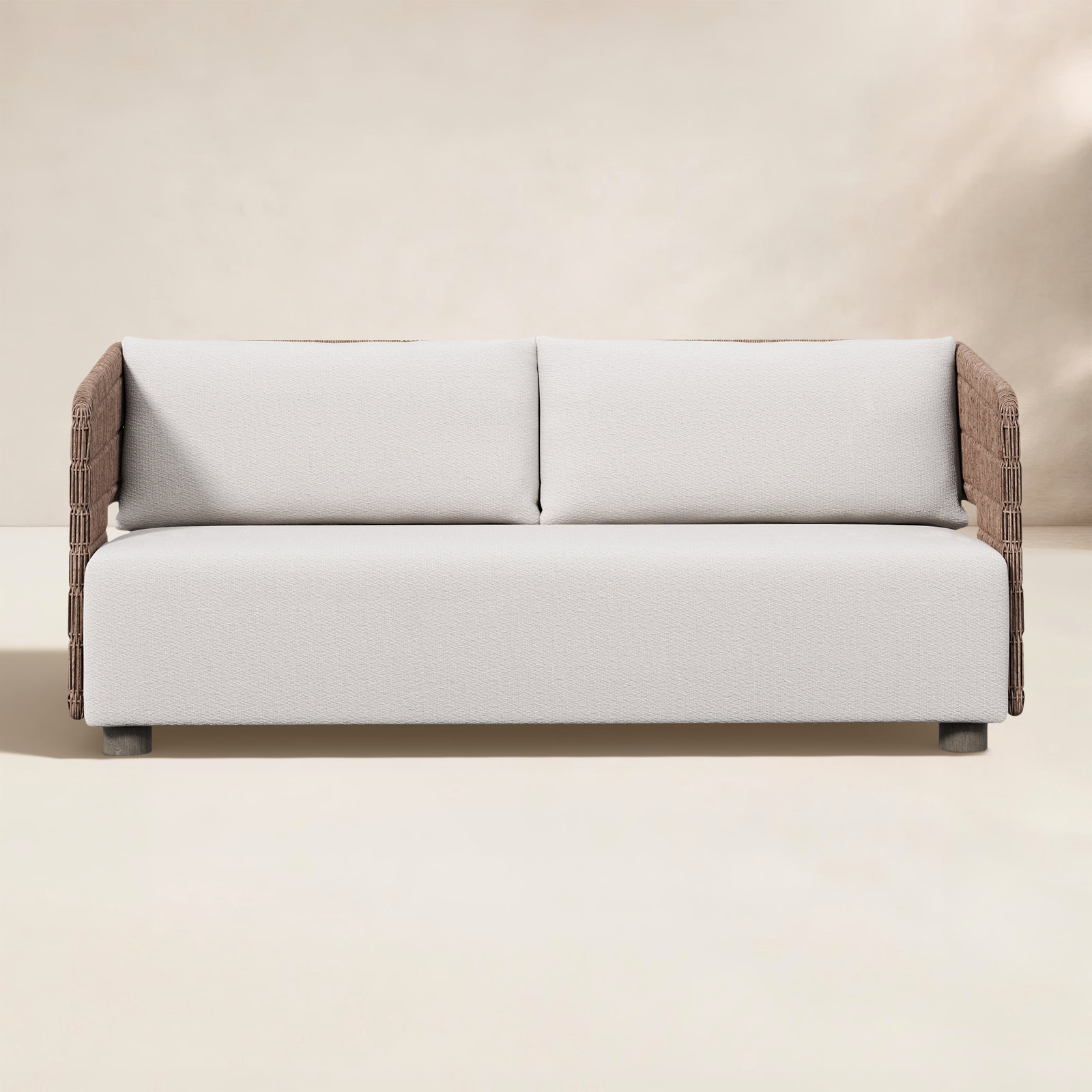 Maldives 72" Sunbrella® Patio Sofa, White