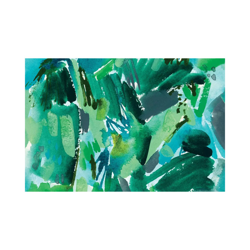 Colorful Home by Joy Ting - Wrapped Canvas Gallery-Wrapped Canvas Giclée, 20.32 cm H x 30.48cm W
