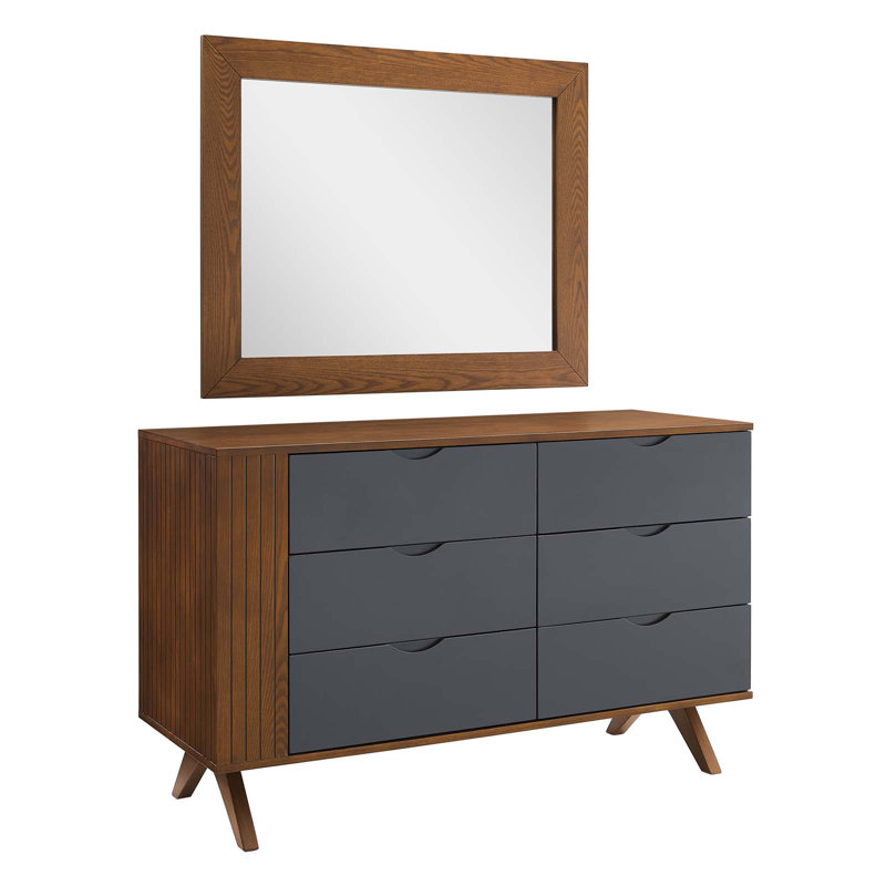 Commode et miroir Dylan par Modway