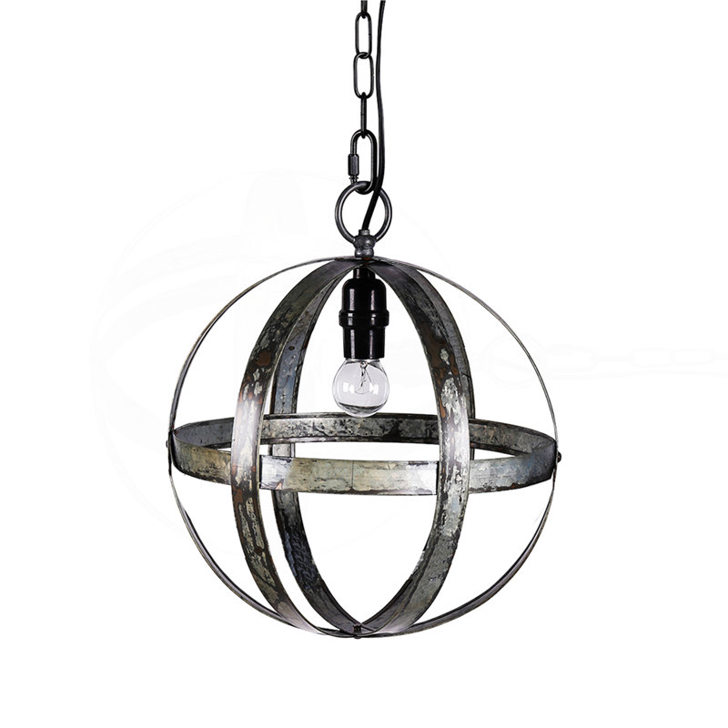 Metal Chandelier, Hanging Light Fixture with Adjustable Chain for Kitchen Dining Room Foyer Entryway, Bulb Not Included