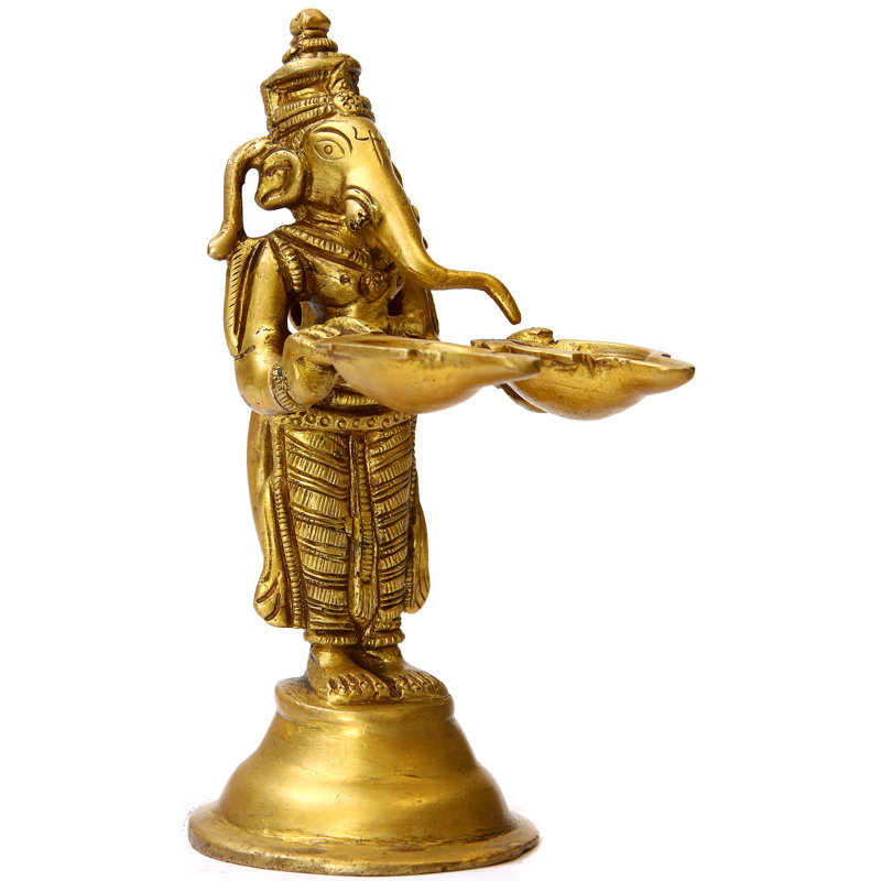 Statue de Lord Ganesha, Jaune