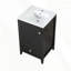 Meuble-lavabo de 20 po avec lavabo-309282357