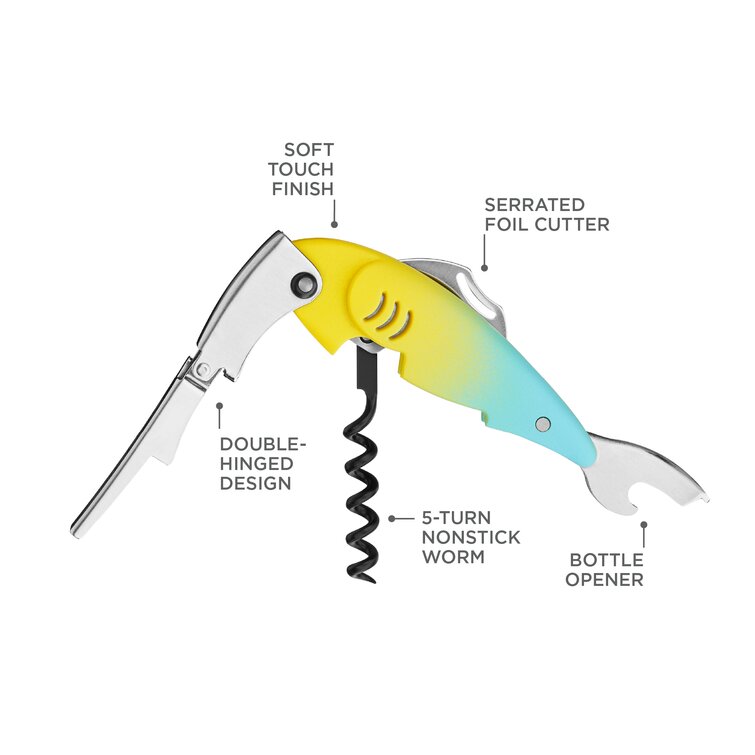 TrueZOO Gilbert Fish Corkscrew & Reviews