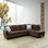 Canapé modulaire 2 pièces Anabrenda