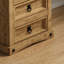 Natrone 48cm W Solid Wood Bedside Table