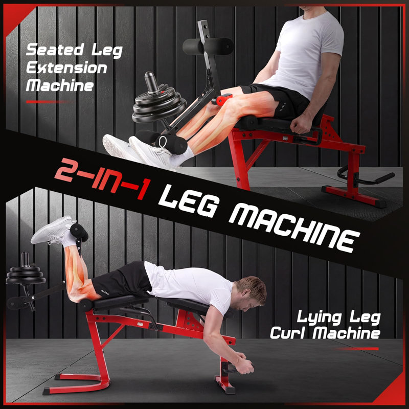 Machine pour rallonger les jambes, Rouge