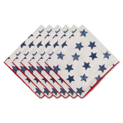 Coveney Cotton Geometric Square Napkin