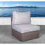 Ensemble de conversation pour 8 personnes avec coussins Annia Wicker