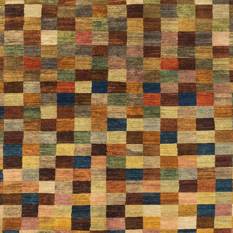 Abstract Indoor Rug, Square 3'