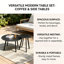Ensemble de 2 tables de bout Nesting